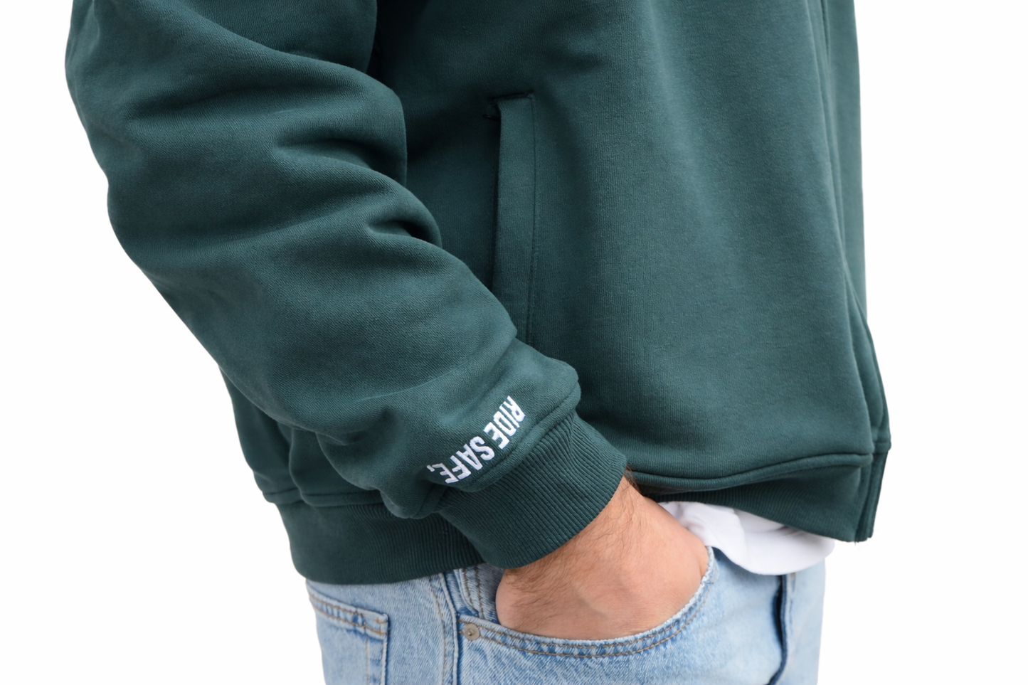 Artist Zipper // Midnight Green