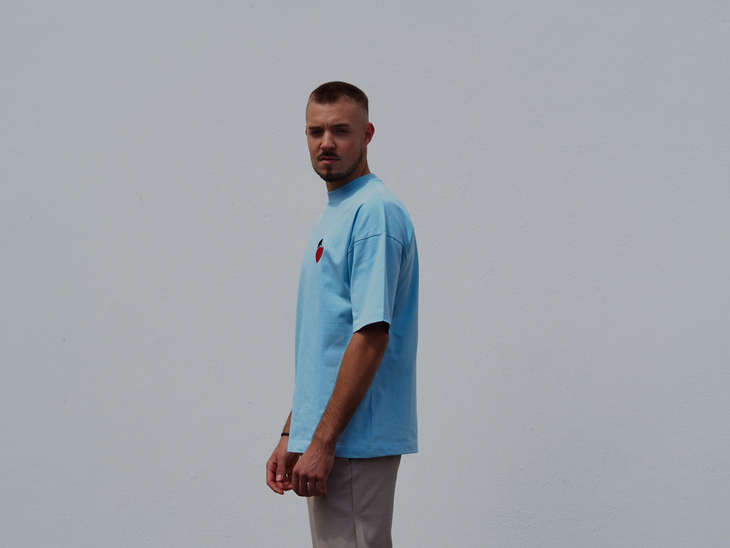 this will fix it. // T-Shirt // Frosted Blue