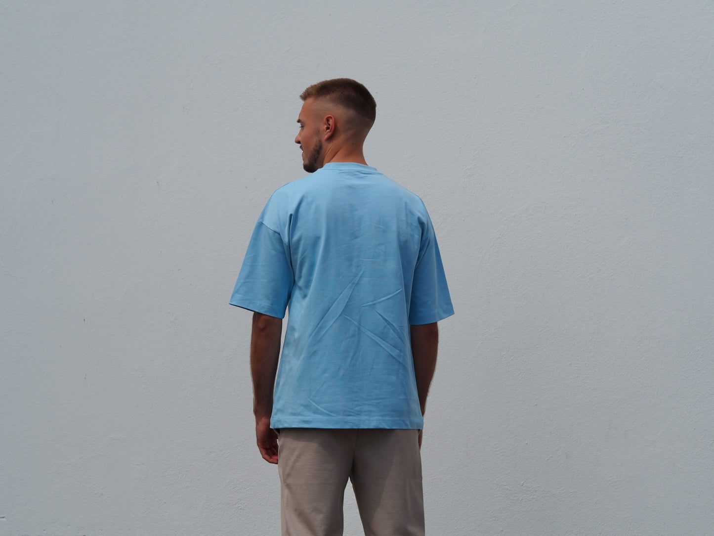 this will fix it. // T-Shirt // Frosted Blue