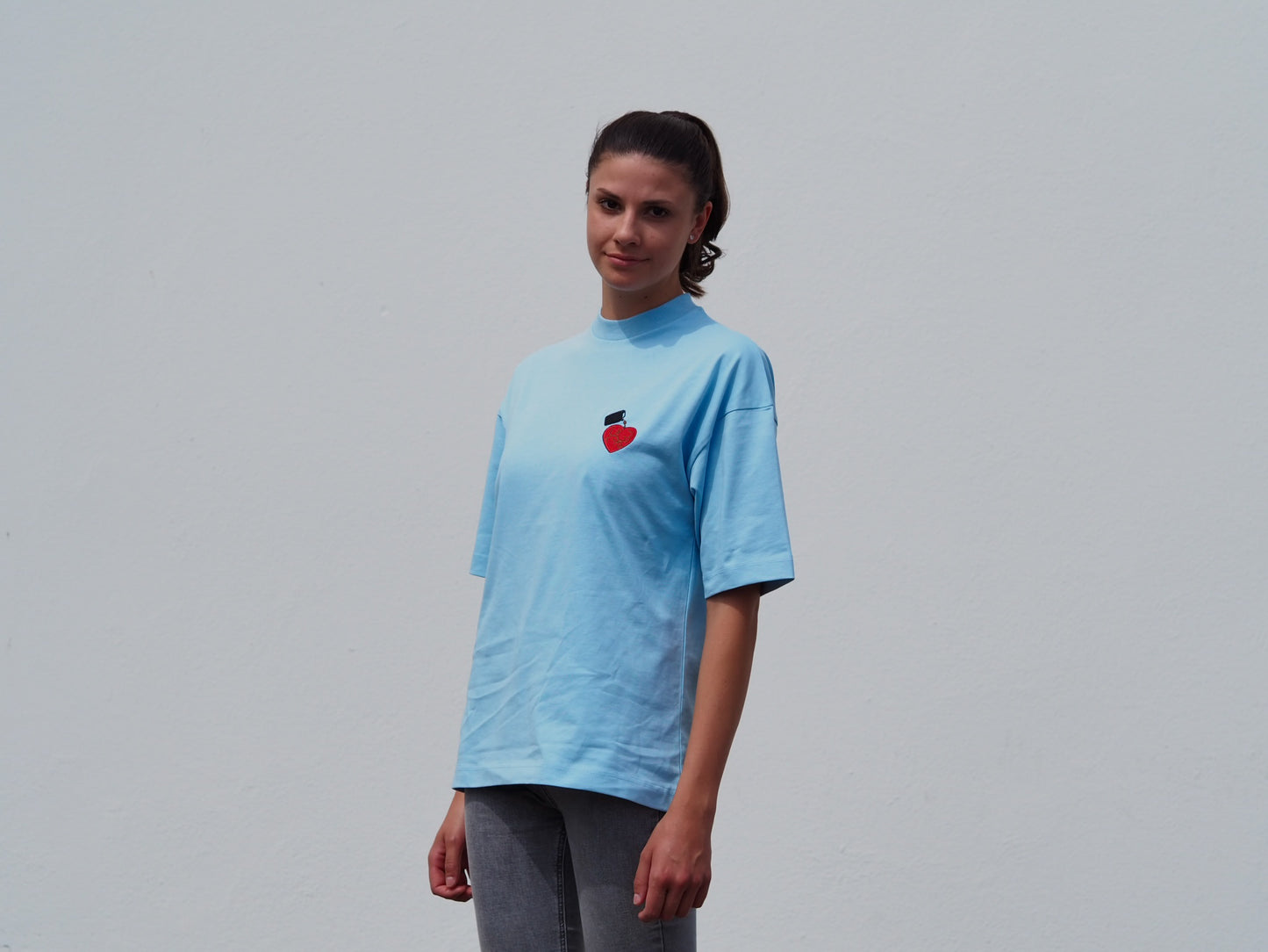 this will fix it. // T-Shirt // Frosted Blue