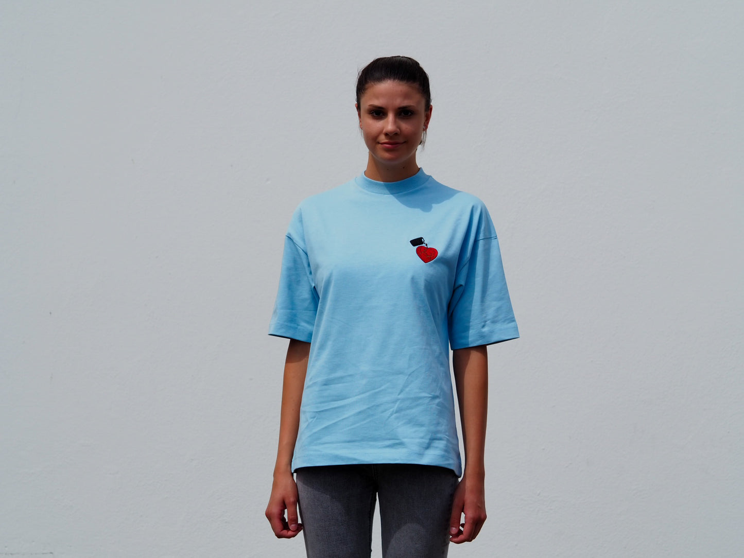 this will fix it. // T-Shirt // Frosted Blue