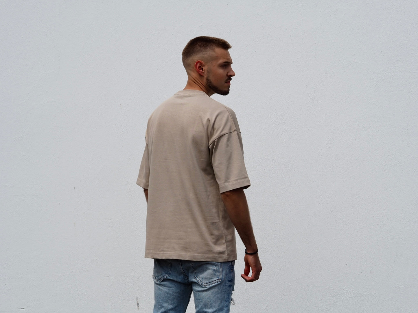 this will fix it. // T-Shirt // Sandstone