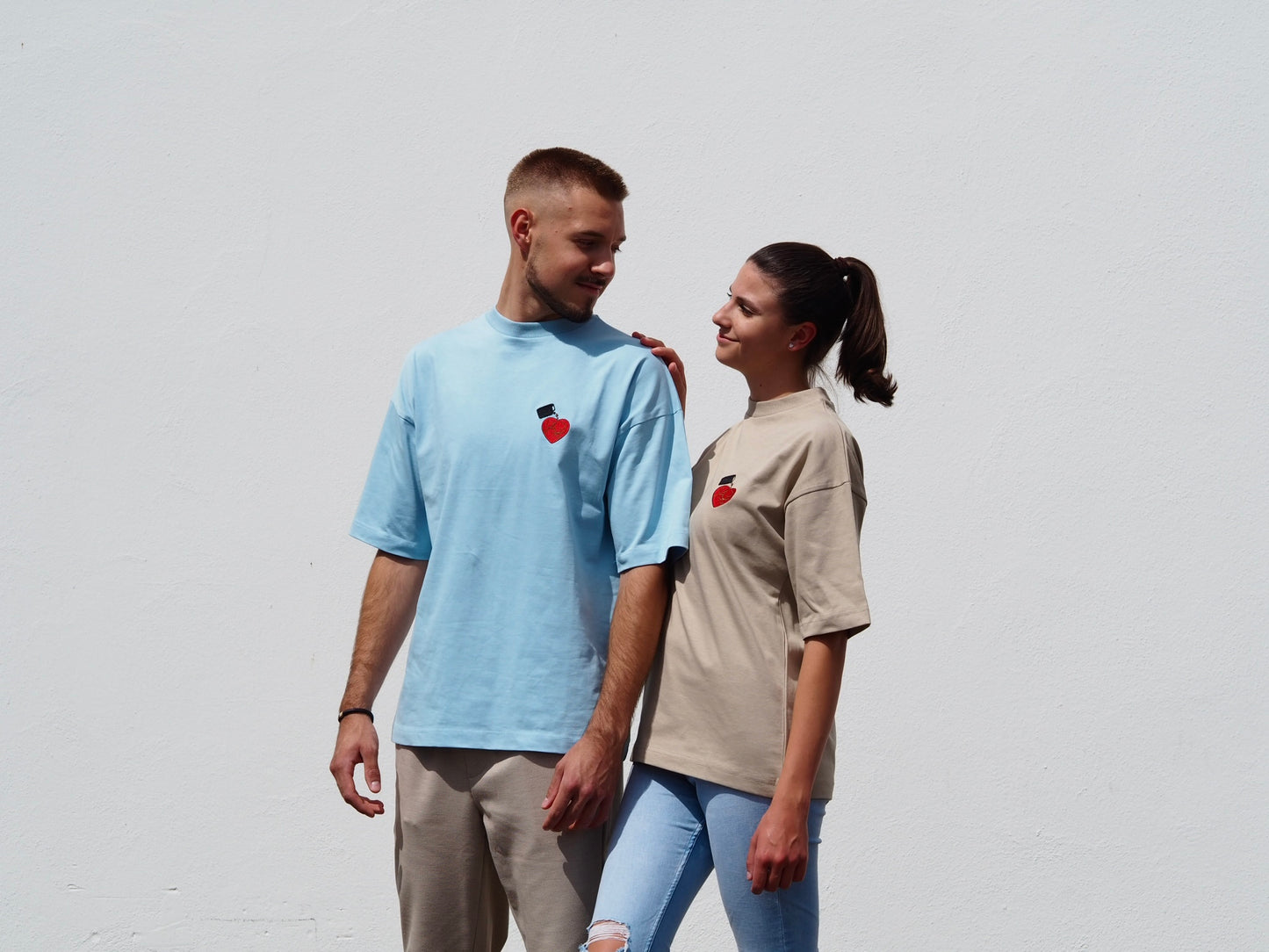 this will fix it. // T-Shirt // Frosted Blue