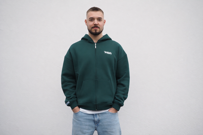 Artist Zipper // Midnight Green