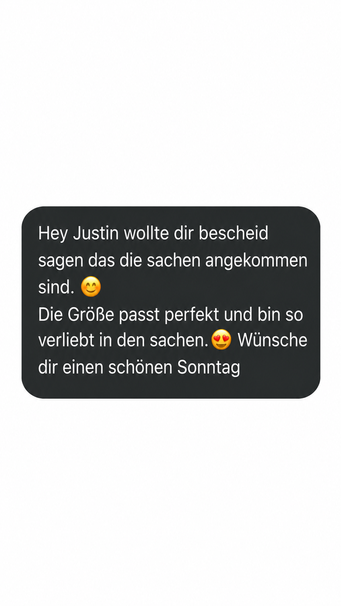 Nachricht eines Kunden